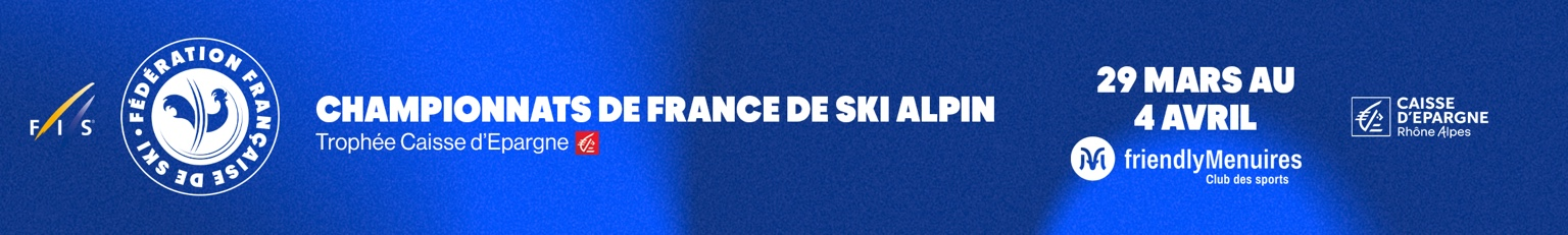 Championnats de France de ski alpin — Les Menuires